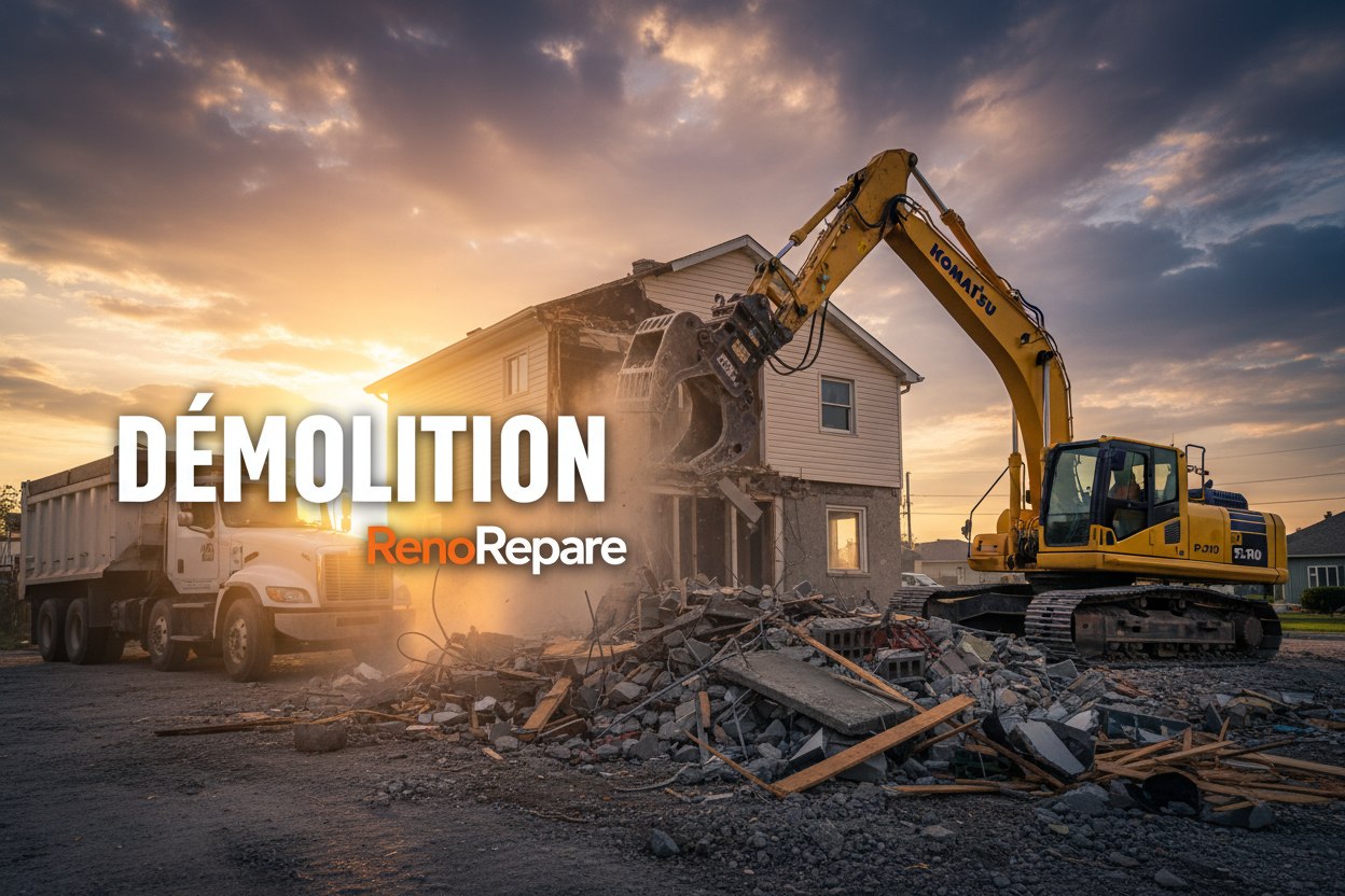 Démolition résidentielle par RénoRépare Inc. — Cliquez pour en savoir plus